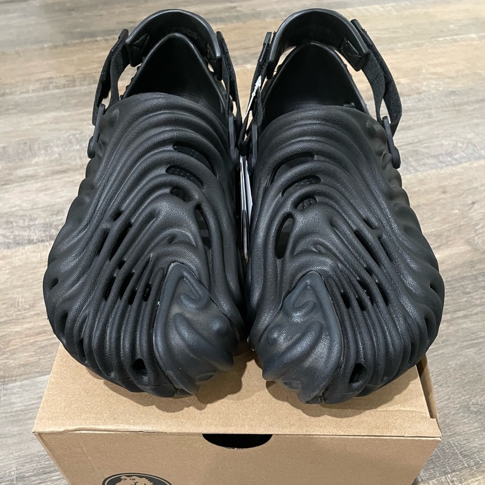 Salehe Bembury Pollex Crocs Clog “Sasquatch” Black M 11/W 12.5 NWT